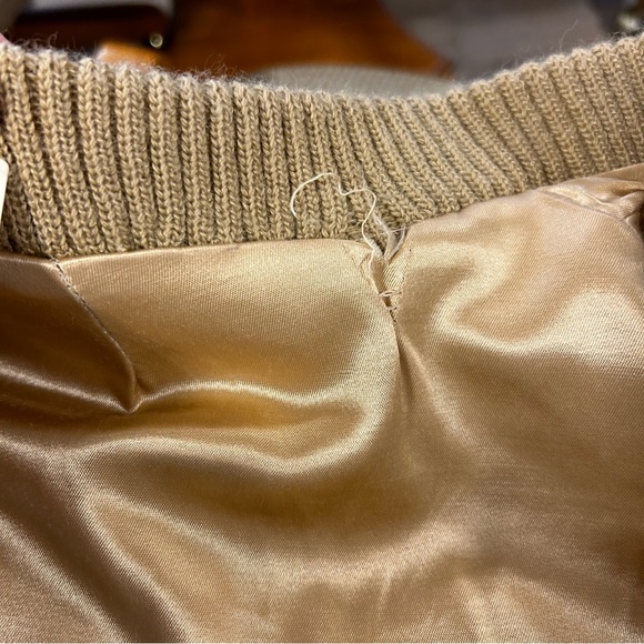 Vintage Cream Fur Mob Wife Coat Jacket XS - Picture 7 of 7